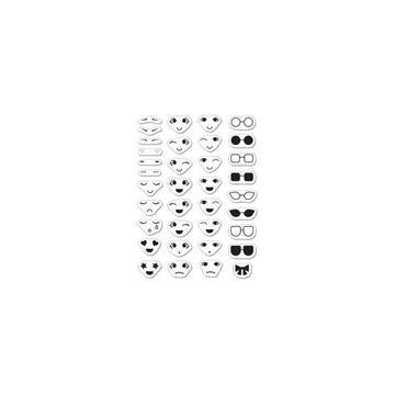Hero Arts Clear Stamps 3"X4" - Hero Lifestyle Faces