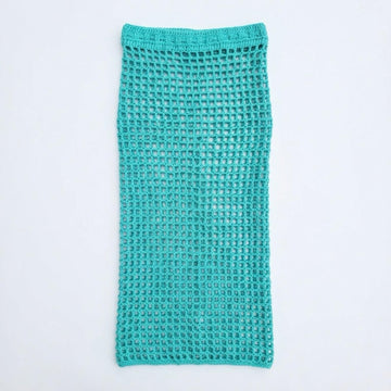 Sunny Beach Crochet Skirt