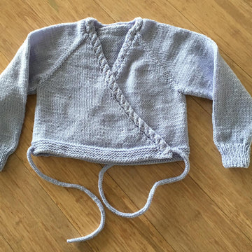 Ballet, Crossover Raglan Cardigan 18m-6y