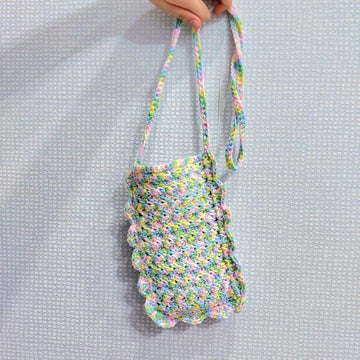 Crochet Phone Pouch Pattern Beginner Crossbody Bag PDF Easy Mobile Sling Crochet Pattern DIY Phone Holder Simple Crochet Pouch Pattern