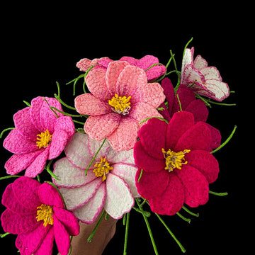 Crochet Cosmos flower pattern