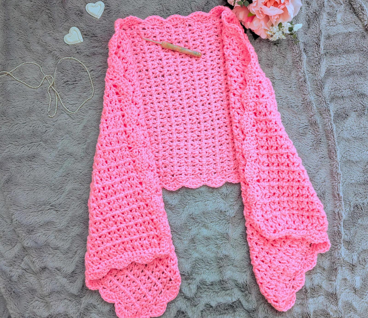 Crochet Classic Prayer Shawl Pattern