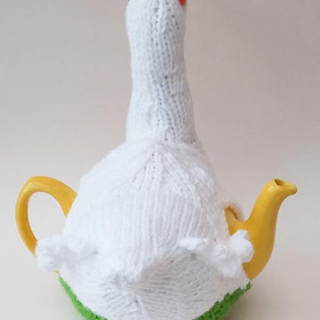White Embden Goose Tea Cosy