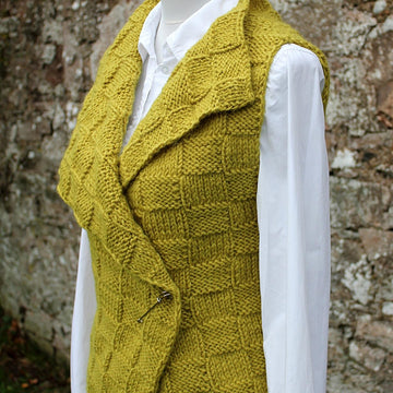 Sorbet wrap / sleeveless jacket