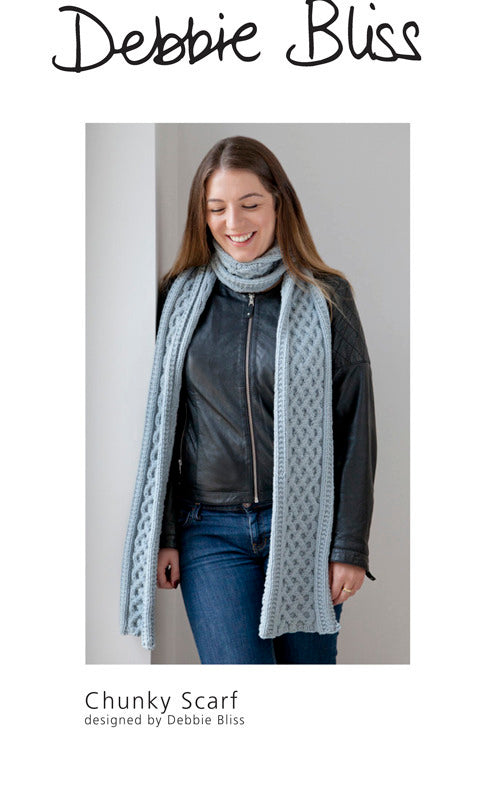 Chunky Scarf in Debbie Bliss Rialto Chunky