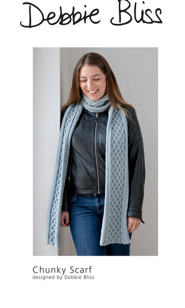 Chunky Scarf in Debbie Bliss Rialto Chunky