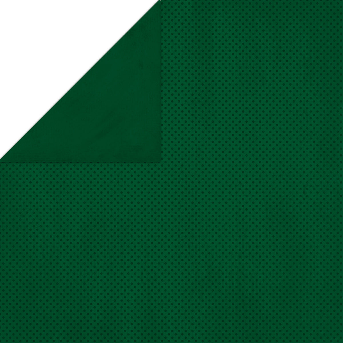 American Crafts BoBunny Double Dot Double-Sided Textured Cardstock 12"X12" 25/Pkg - Evergreen