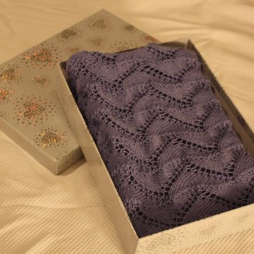 Anna - rectangular Lace Shawl