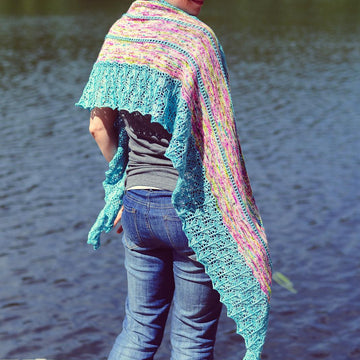 Cupcake Crescent Shawl