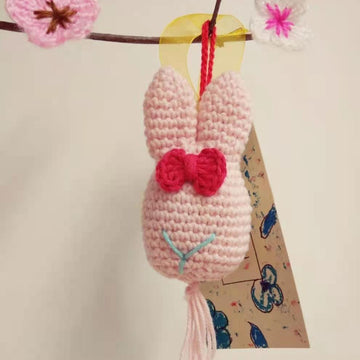 Easter Bunny Pendant using PaintBox Cotton DK