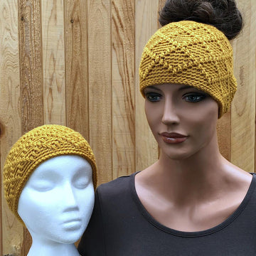 Diamonds Beanie, Slouch, Messy Bun & Ear Warmer
