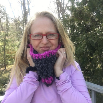 Two Stripe Cozy Cowl