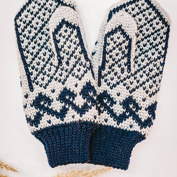 Traditional Fair Isle Mittens