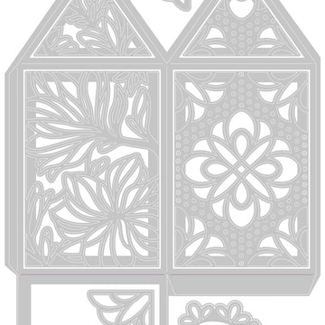 Sizzix Thinlits Dies 8/Pkg - Elegant Favor Box