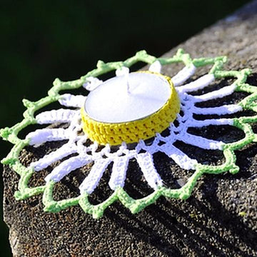 Daisy Candle Holder Pattern