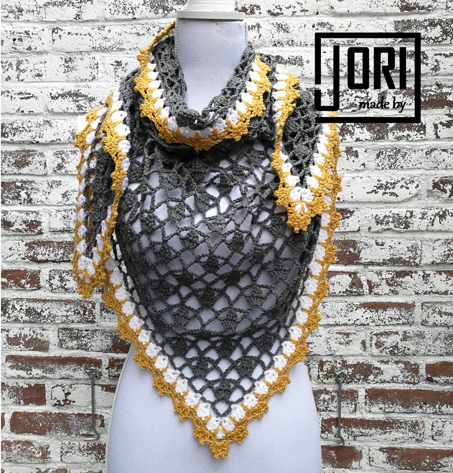 Royal Tulip shawl