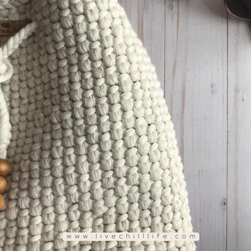 Brickle drawstring bag