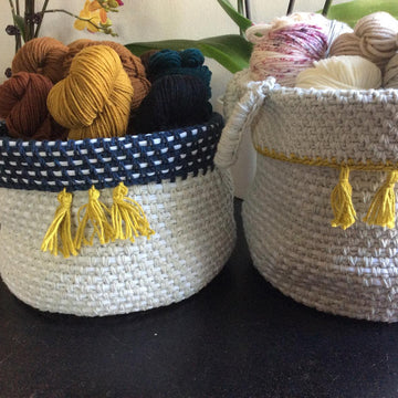 Up-cycled Basket