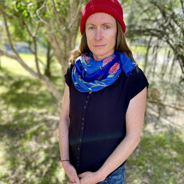Geraniums Beanie