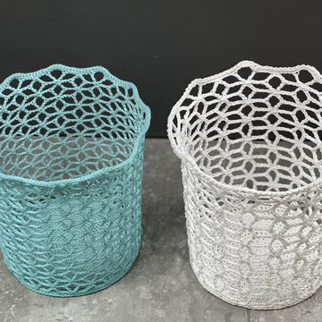 Star Lace Waste Paper Bin