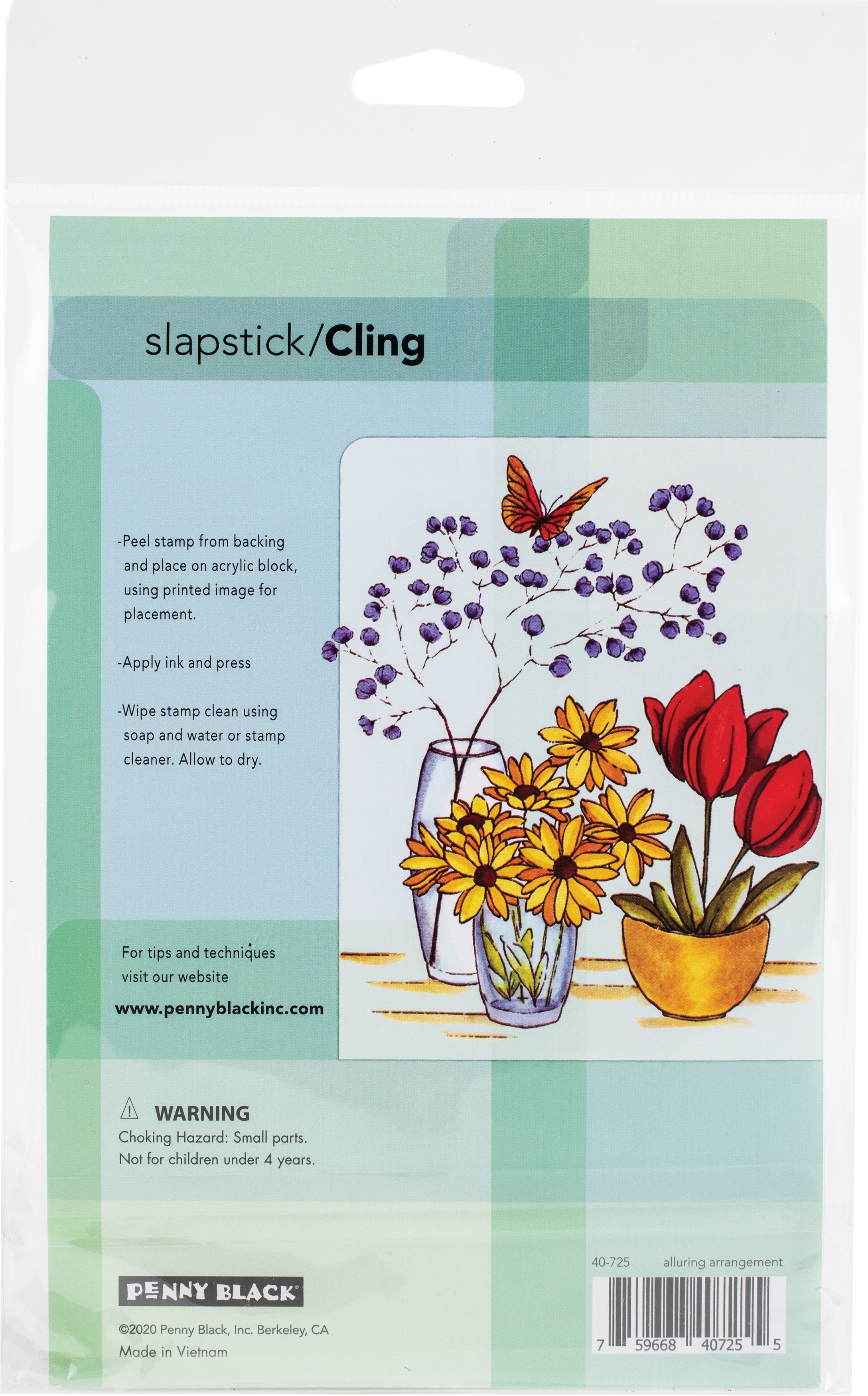 Penny Black Cling Stamps - Alluring Arrangement