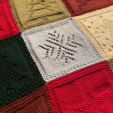 Christmas Patchwork Blanket