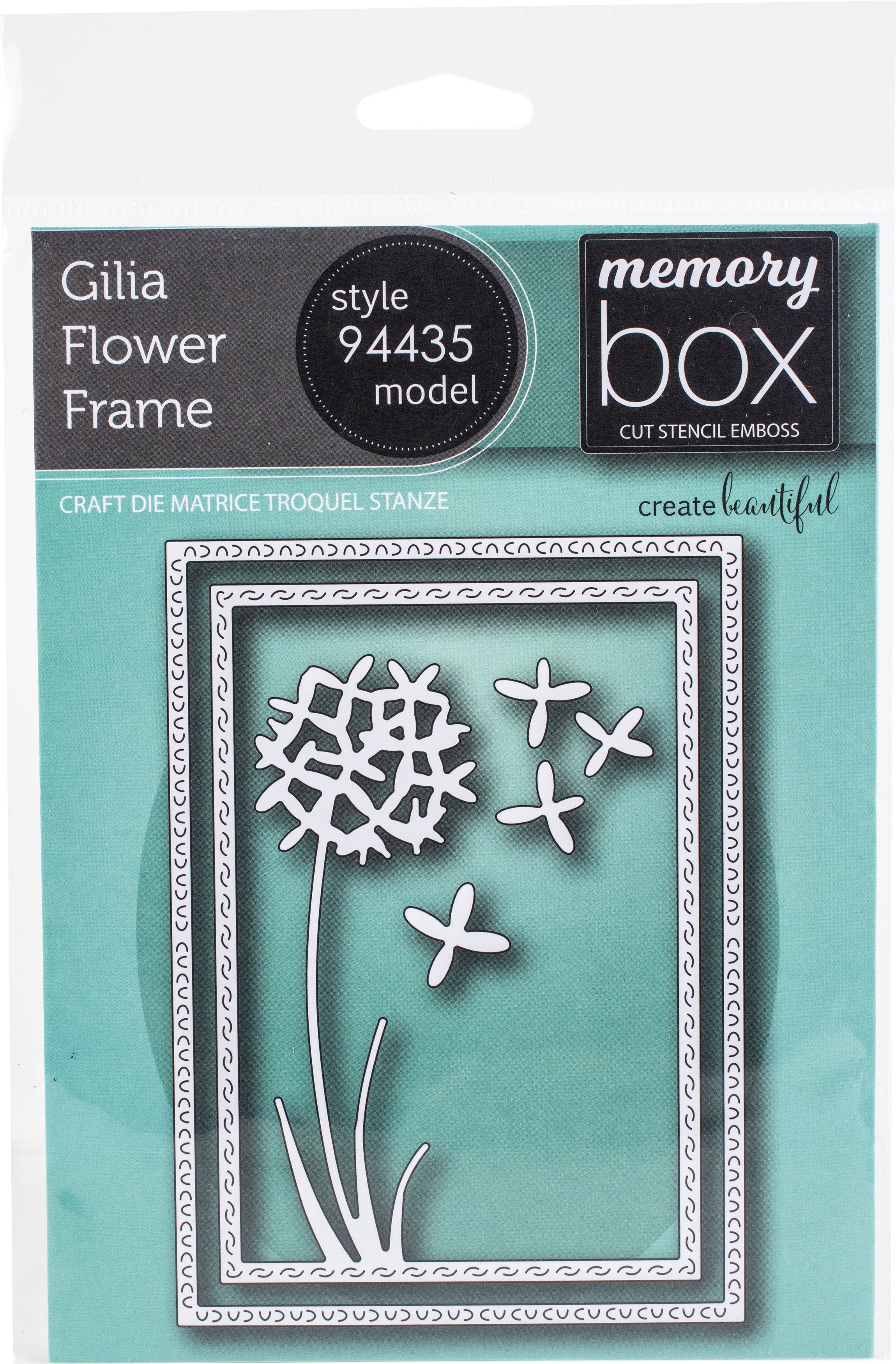 Memory Box Dies - Gilia Flower Frame