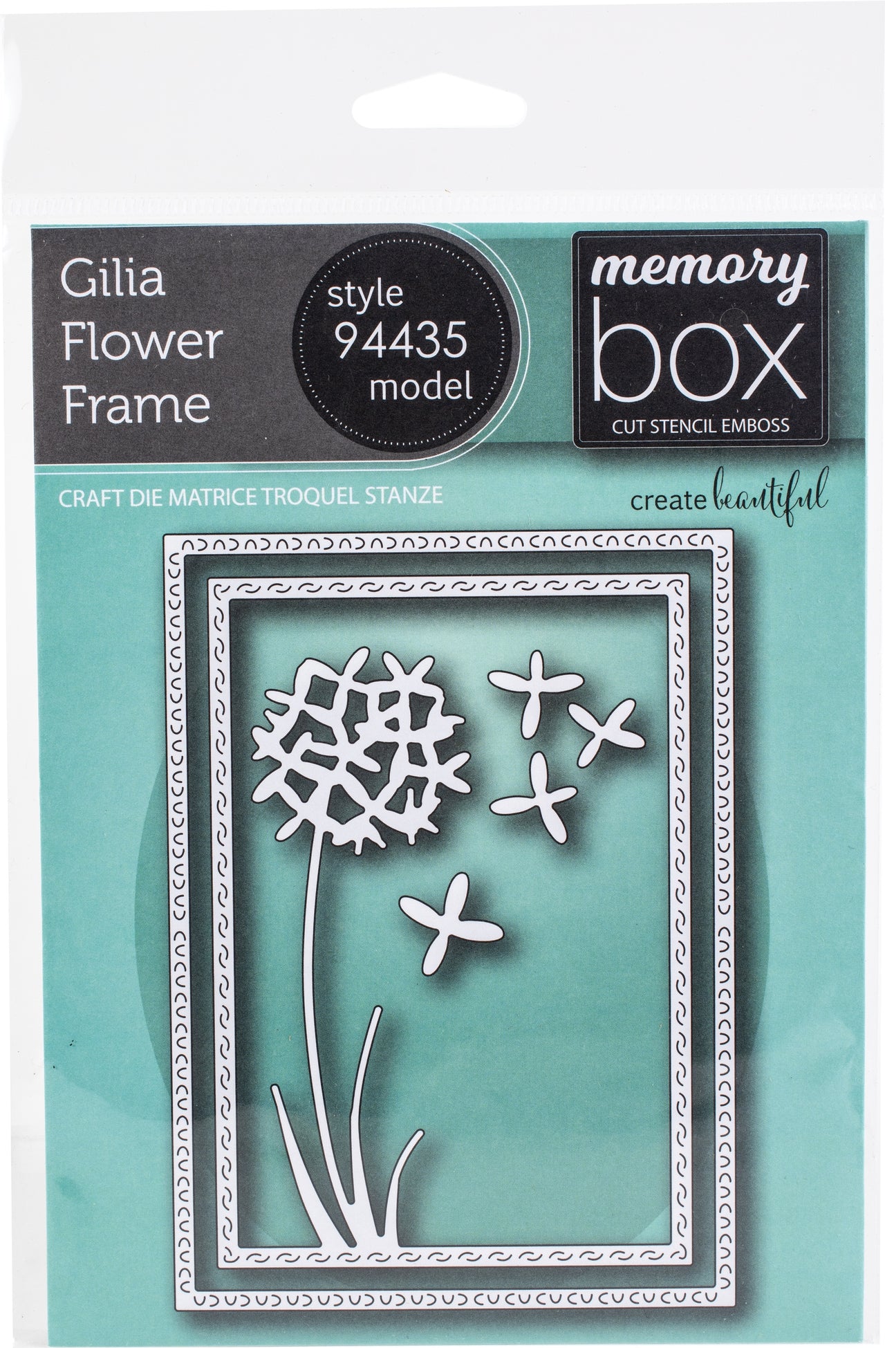 Memory Box Dies - Gilia Flower Frame