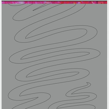 Ranger Dina Wakley Media Stencils + Masks 6"X9" - Meandering