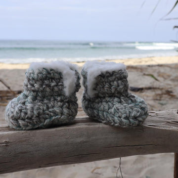 Ugg Style Baby Bootie