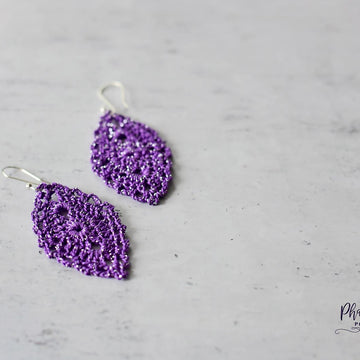 Sparkle Earrings or Hairclips