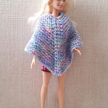 1:6th scale Pretty Ponchos for Doll