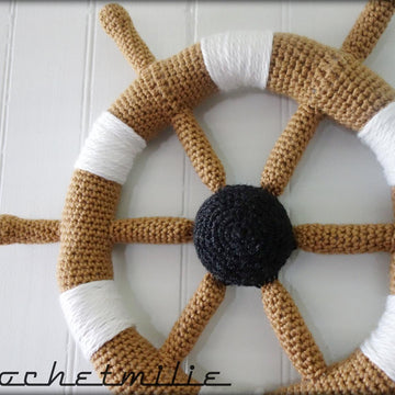 004-Helm boat wall deco