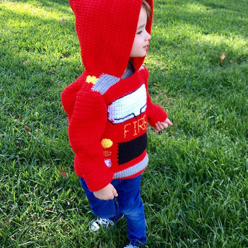 Fire Truck Hoodie