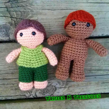 Dress-Me Dolls Set