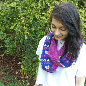Floral Flutters Cowl