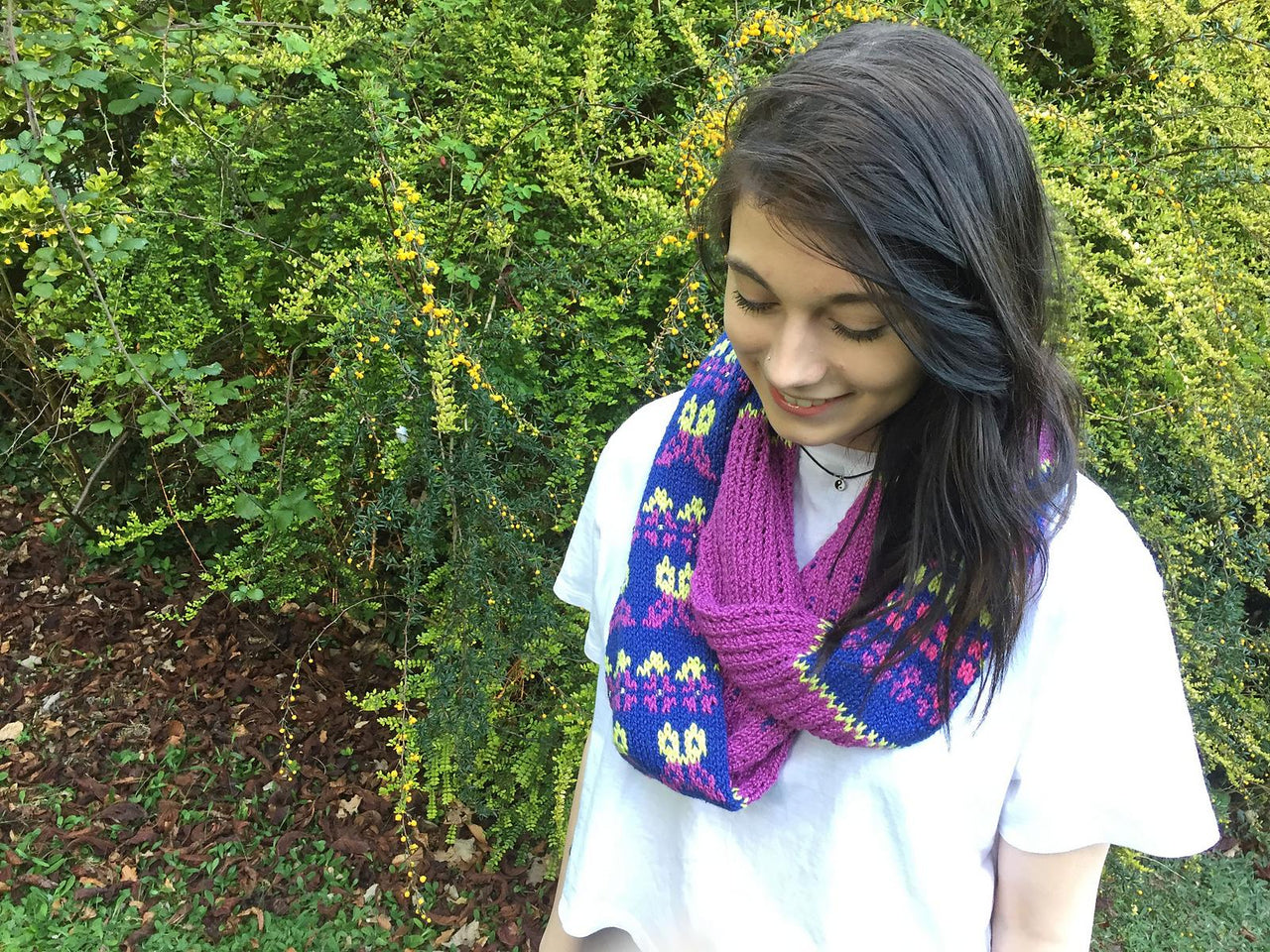 Floral Flutters Cowl