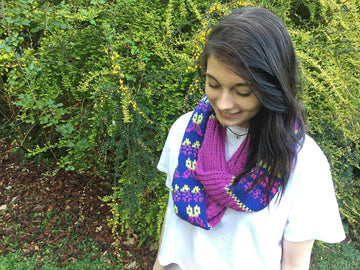 Floral Flutters Cowl