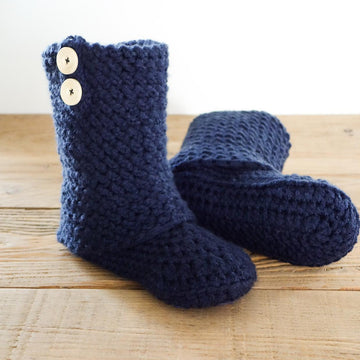 011-Boot style slippers