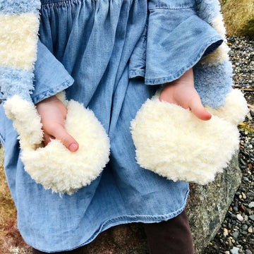 Polar Bear Pocket Scarf