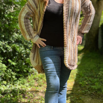 Cardigan "Coffee & Cake"