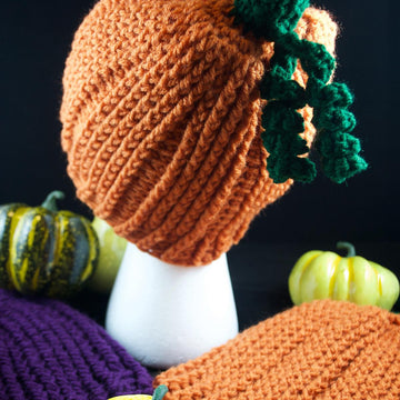 Crocheted Harvest Hats