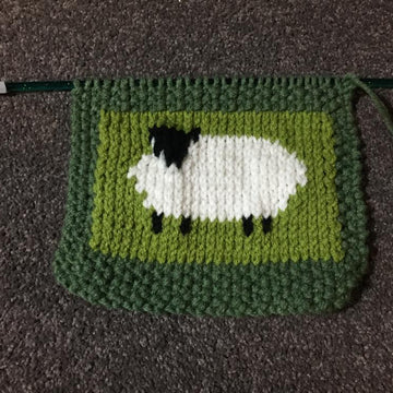 Sheep Dreams Baby Blanket