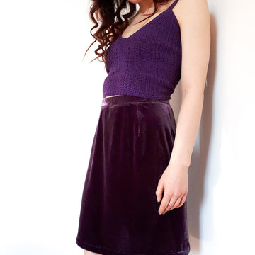 Purple magic top