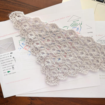 Crochet Baktus/Shawl #102