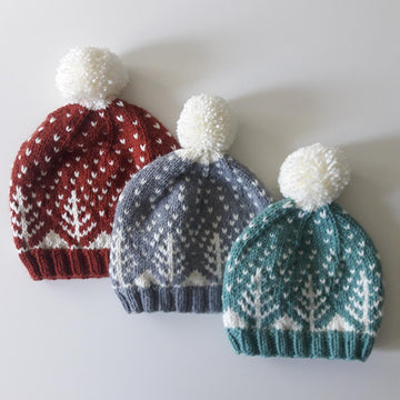 Snowy Trees Hat