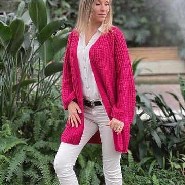 Cardigan "Burgundy"