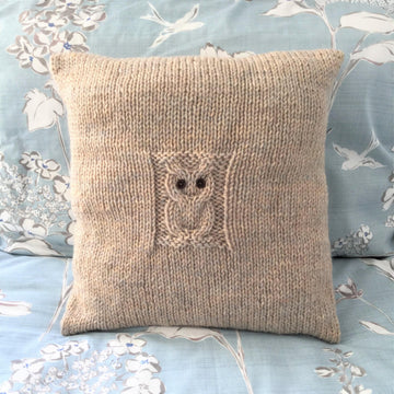 Solitary Owl Cushion Cover