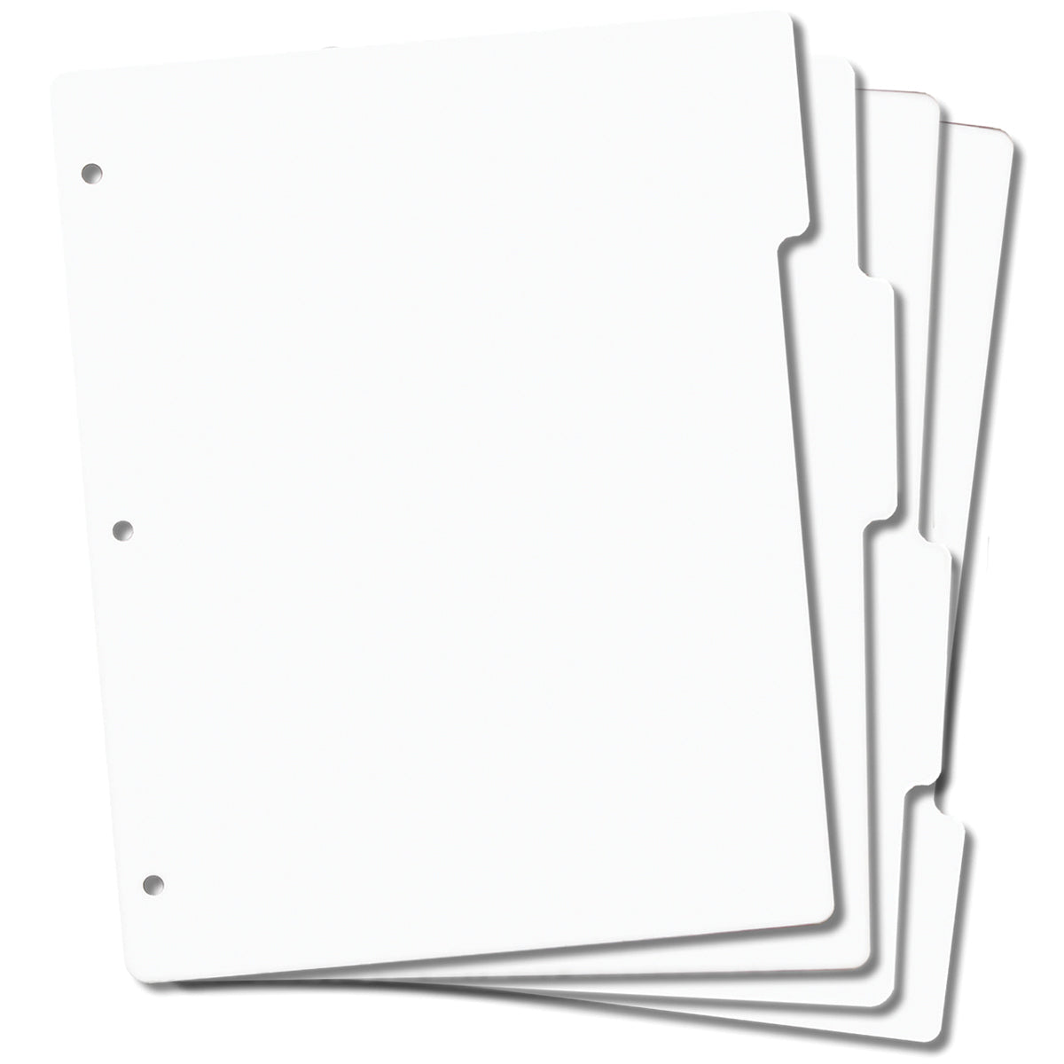 Crafter's Companion EZMount Tabbed Stamp Storage Panels 4/Pkg - 8.5"X11"