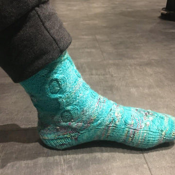 Twisted Cable Sock